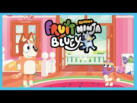 Fruit Ninja Classic X Bluey - ⭐New Update Sticky Gecko Event⭐
