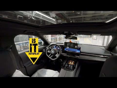 BMW iFactory autonomous Driving at Dingolfing -  7 series autopilot technology