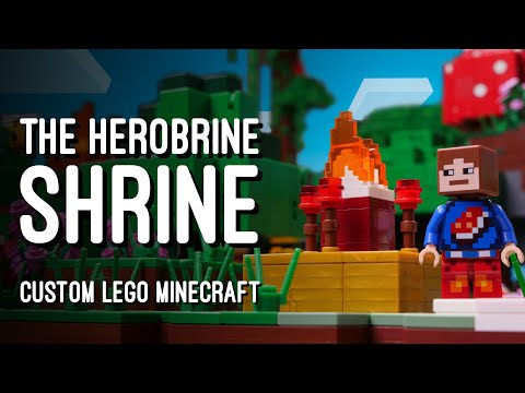 The Herobrine Shrine | Custom LEGO Minecraft World