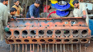 How Rusted & Worn-Out Ships Engine Block  Are Morphing into High-Demand Products