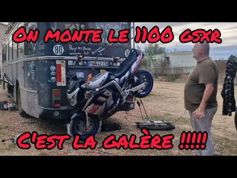 JE RÉCUPÈRE ENFIN MON 1100 GSXR !!!!