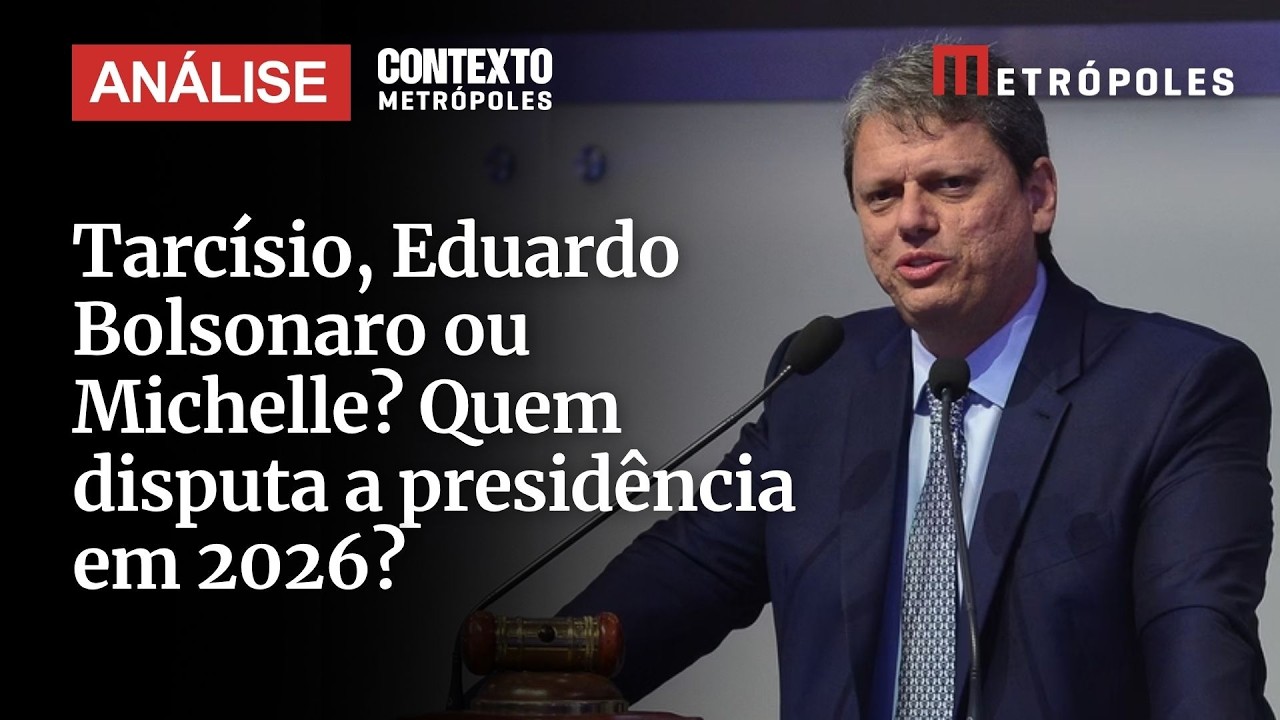 Tarcísio Eduardo Bolsonaro ou Michelle Especialista analisa quem pode ser o candidato da direita
