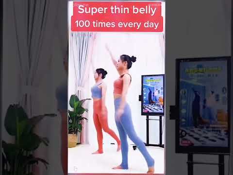 Thin waist/Thin belly exercise or workout at home... #weightloss