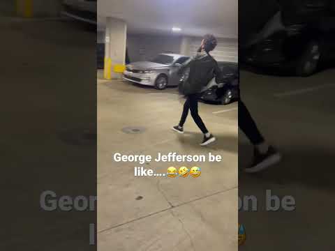 I’m the man like George Jefferson….#sweetjones #funny #thejeffersons