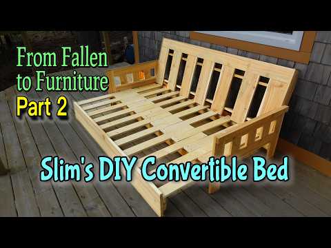 Slim's DIY Convertible Bed: From Fallen to Furniture Part 2