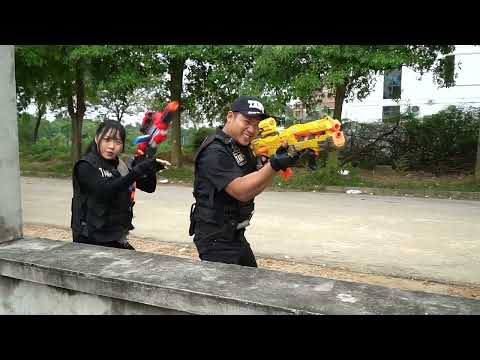 LTT Nerf Mod : S.W.A.T Nerf Guns Warriors Chase Fight Notorious Dangerous Masked Criminals!