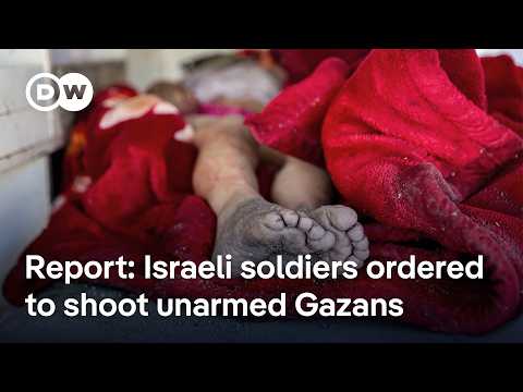 YouTube video thumbnail: Investigation Says IDF Told to Shoot and Kill at Gaza Aid Points