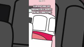 Ketika pengen nonton pacuan kuda langsung #umamusume
