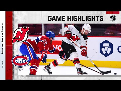 Devils @ Canadiens 2/8/22 | NHL Highlights video clip