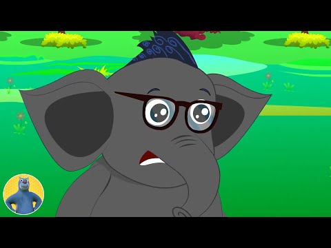 Ek Mota Hathi  Animated Video, एक मोटा हाथी, Ek Bandar Ne Kholi Dukan, Cartoon Rhymes For Kids