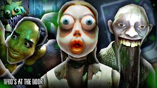 Anomalies invade our Apartment || Who's at the Door? (Full Game - ALL ENDINGS)