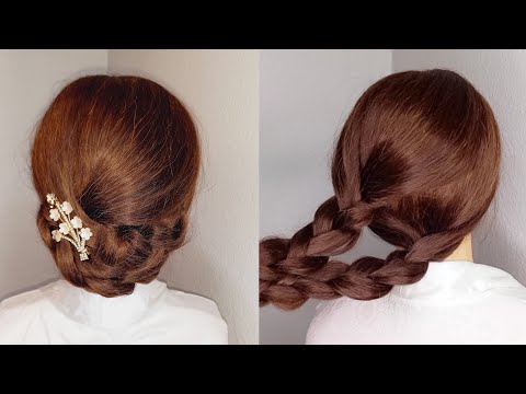 Hairstyle for medium and long hair | Easy and simple braids hairstyle