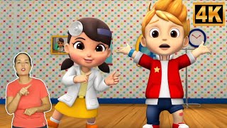 🩺 Canción del Doctor en Español con Lengua de Señas | Boom Buddies | Infantil Educativa