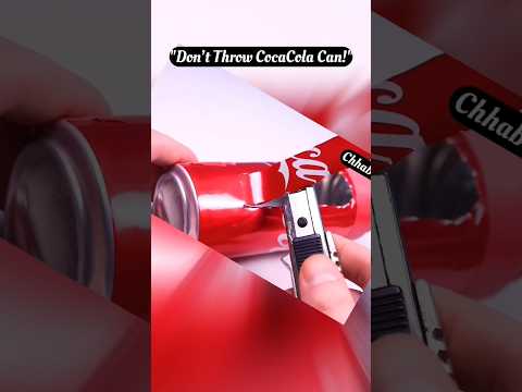 “Recycled Coke Can = Viral Innovation!” 🤯  | Viral Jugaad |  #Shorts #recycling #lifehacks #Diy