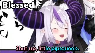 Laplus Has Fun Getting Dominated by Nerissa, Fuwawa and Mococo in ASMR