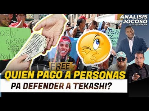 ANALISIS JOCOSO - ¿ QUIEN LE PAGO A LA GENTE DE LA VEGA PA DEFENDER A TEKASHI?