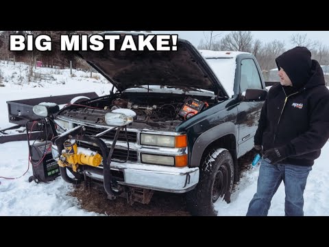 Extreme Cold Starting My 6.5L Diesel And This Happened | DESTROYED!