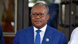 YouTube video thumbnail:  Exiled Guinea-Bissau President Embalo Signals Return Amid Political Tension 