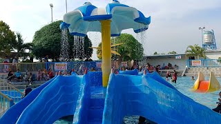 BERENANG DI FAM WATERPARK || Kolam Renang Keraton Babat Lamongan