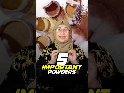 5 Important Makeup Powders You Need to Know | Beginner Makeup Guide #makeup #shorts #youtubeshorts