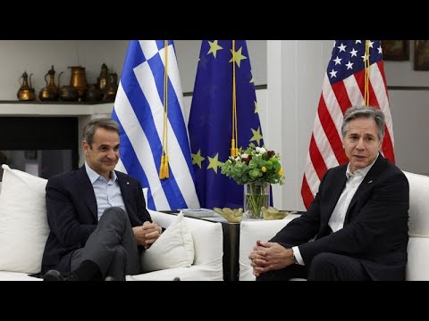 Συνάντηση Μητσοτάκη-Μπλίνκεν: «Πιο ισχυρές από ποτέ οι σχέσεις ΗΠΑ-Ελλάδας»