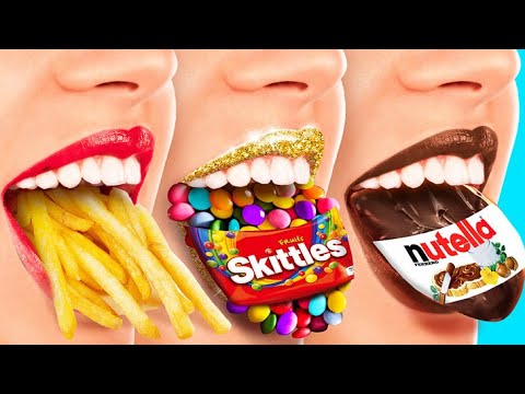 WEIRD WAYS TO SNEAK FOOD | Funny Sneaking Snacks Ideas and Hacks by 123 GO! Series