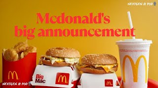 McDonald’s BIGGEST Announcement Ever