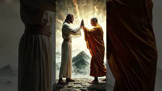 jesus and buddha fight