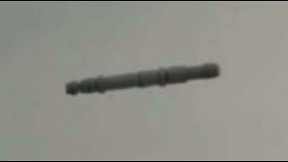 OVNI CILINDRICO GRABADO SOBRE UNA PLANTA ELECTRICA EN RUSIA!!