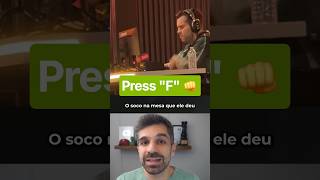 Nepo em fúria soca a mesa na Esports World Cup