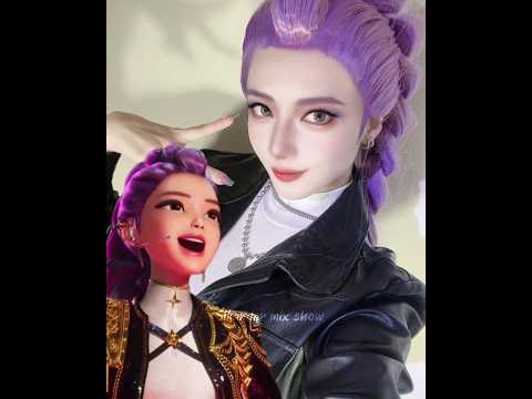 KPDH character singing ๐||soda pop||๐ฅค๐ง๐น #kpop #kpopdemonhunters #cosplay #mixtapenostalgia