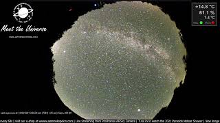 13-14/8 Perseids 2021 Live Stream from Cyprus!