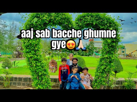 aaj sab bacche ghumne😍|| Alshifa gir gai or jishan rone lag gye😭|| mujjuu___14