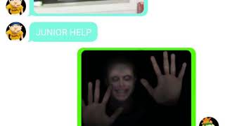 SML texting story [Mario dies & Jeffy and Junior Home alone]