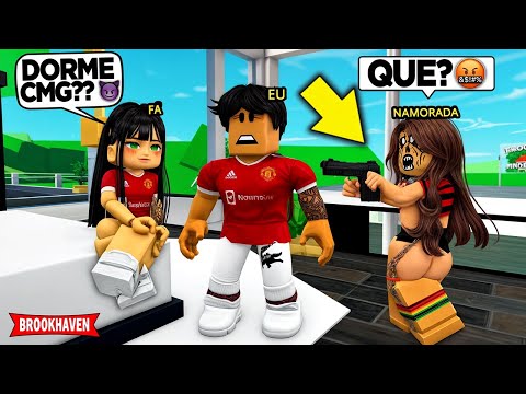 Minha FÃ APAIXONADA PEDIU pra DORMIR COMIGO... BROOKHAVEN RP Roblox