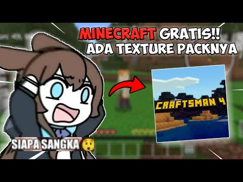 MINECRAFT GRATIS TERBAIK DARI CRAFTSMAN? MIRIP BANGET SAMA MINECRAFT MOJANG YANG ASLI? (worth it)