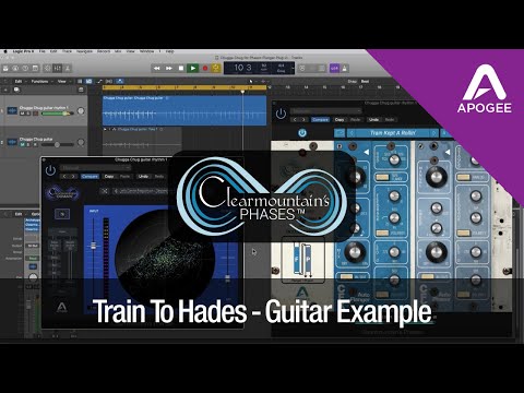 Clearmountain's Phases Plugin by Apogee - Guitar Example Flanger, Phaser