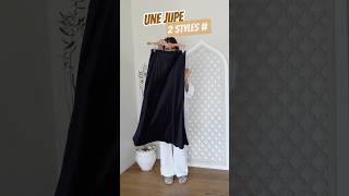 Une jupe - 2 styles differents , la jupe dispo chez www.rawaabeauty.com