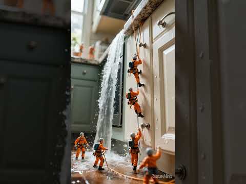 Tiny Tap Fixers!~#tiny #tinyworld #savewater