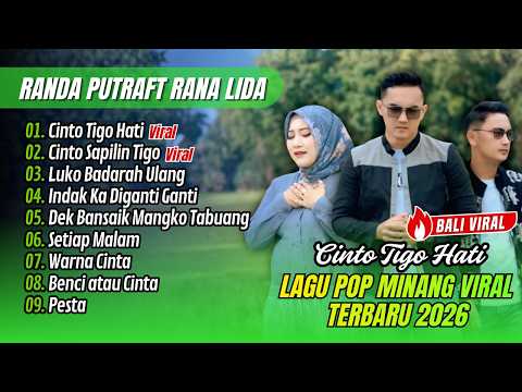 Randa Putra Ft. Rana Safira - CINTO TIGO HATI - CINTO SAPILIN TIGO | LUKO BADARAH ULANG| LAGU MINANG