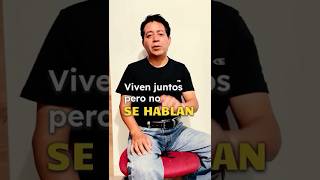 Viven en la misma casa pero no se hablan