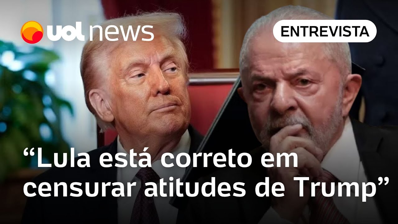 Lula está correto em censurar essas atitudes unilaterais de Trump analisa ex embaixador