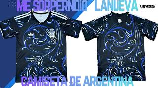 SEGUNDA CAMISETA DE ARGENTINA ME SORPRENDIO