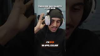 C'est dur de trouver des sujets de discussion