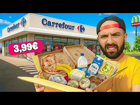 Ho comprato i PRODOTTI INVENDUTI del SUPERMERCATO 🍔🤢 UNBOXING TooGoodToGo 