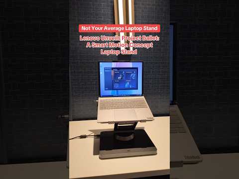 Lenovo Unveils a Concept Smart Multi-Directional Laptop Stand at IFA 2025
