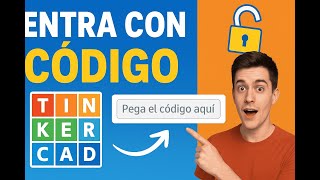 Acceder de TinkerCAd con codigo de clases y Nickname "Apodo".