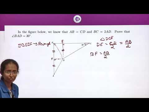Let’s Solve a Smart Geometry Problem | Olympiad by Class24