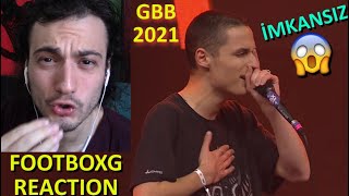 Çok Zor 😱 FootboxG GBB 2021 Reaction / Analiz