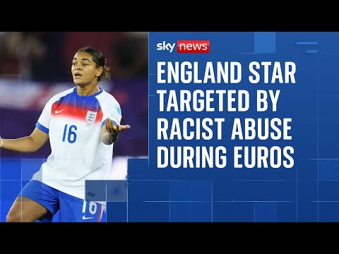 England star targeted by racist abuse during Euros